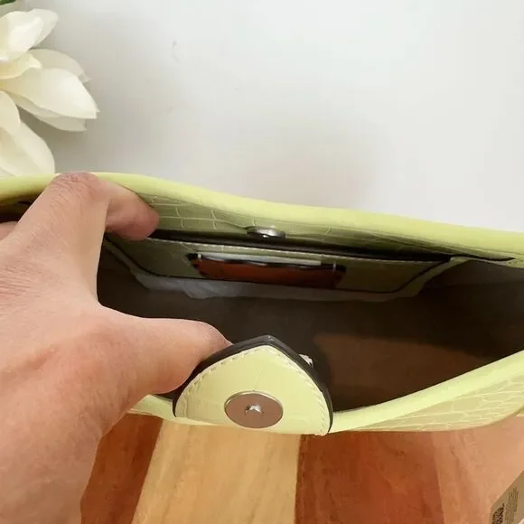 NWT Coach Ergo Bag In Croc Embossed Coachtopia Leather - Picture 7 of 8